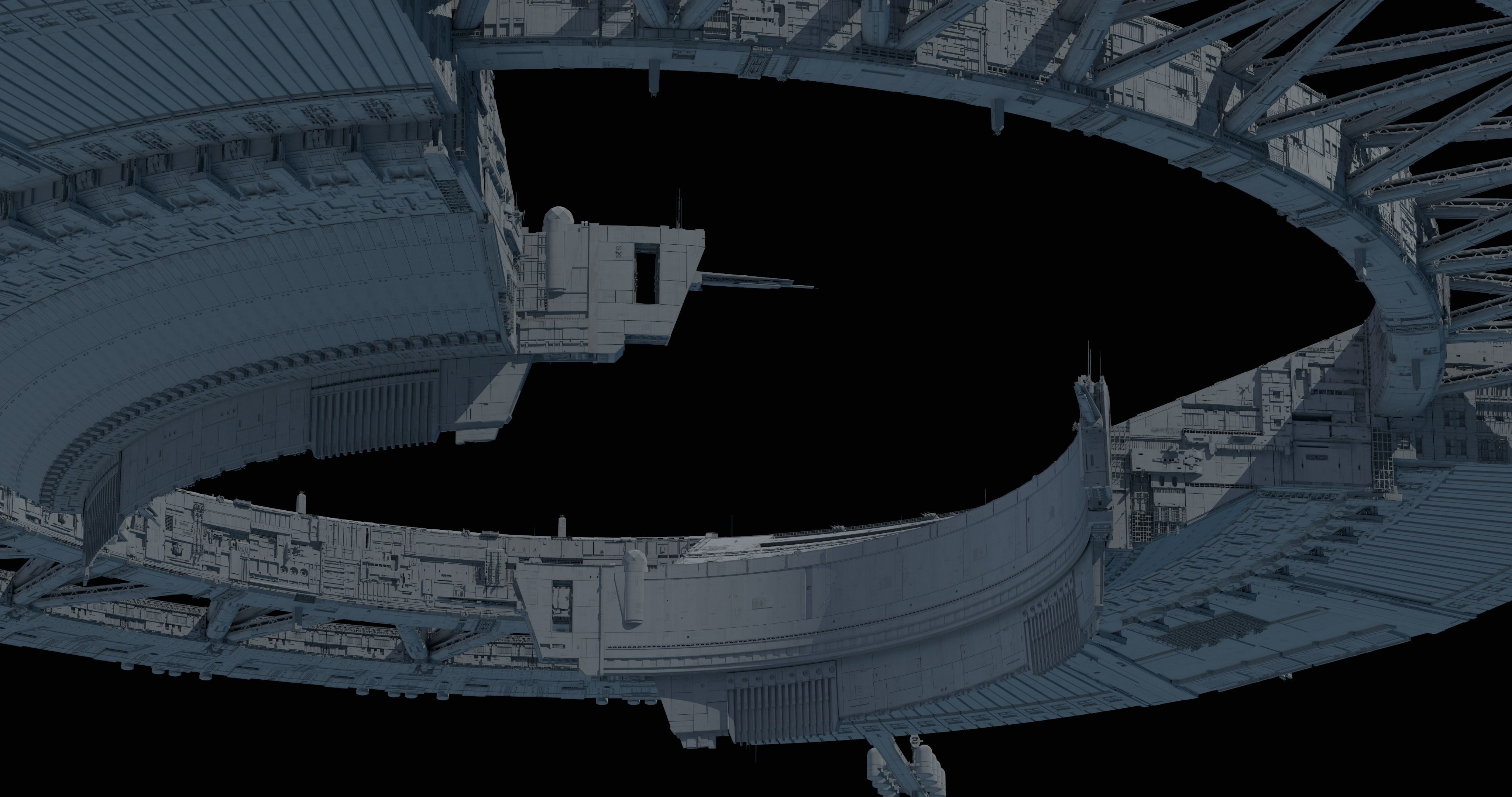 SHIELD GATE BASE 3D model_8