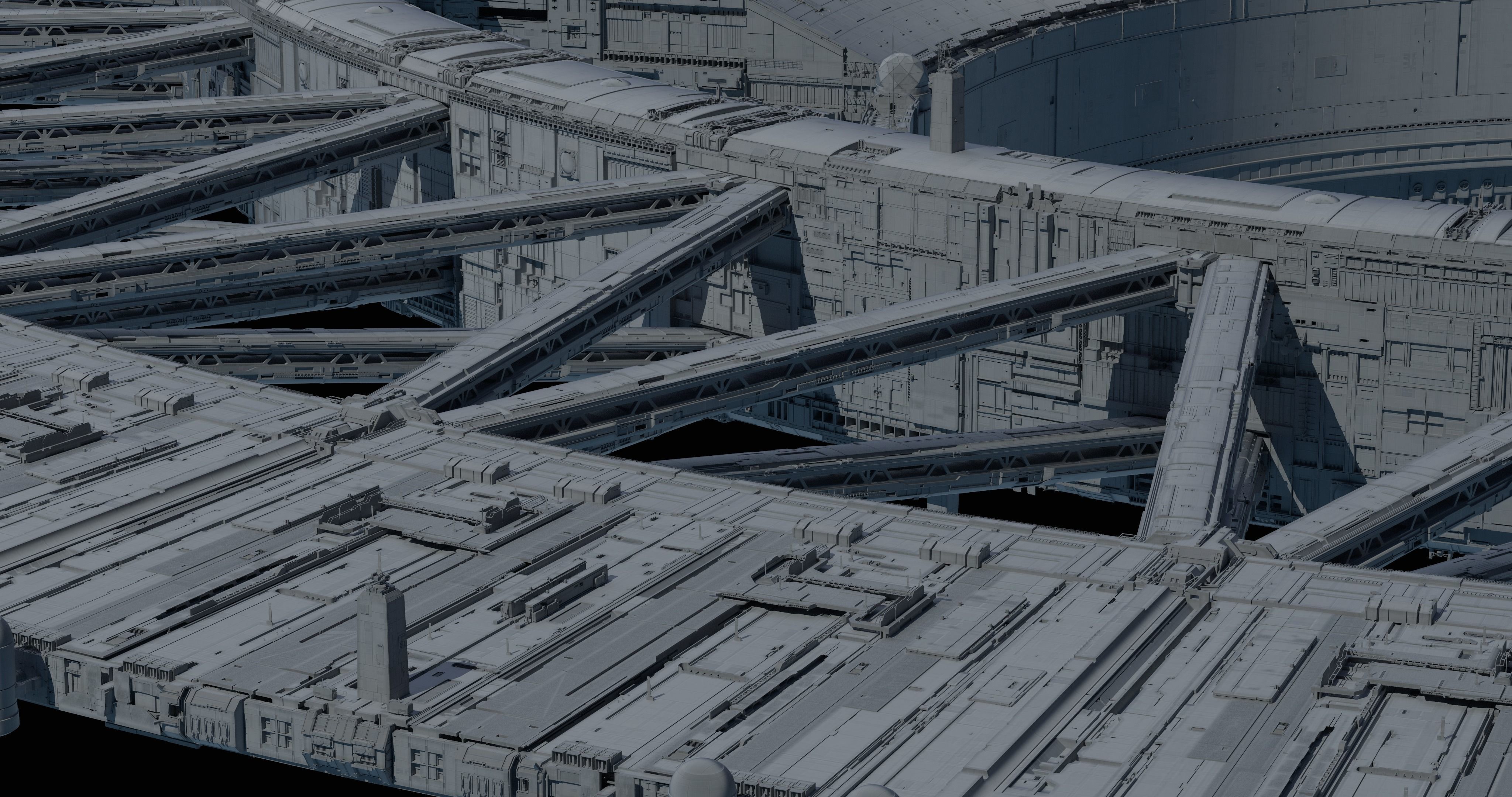 SHIELD GATE BASE 3D model_14