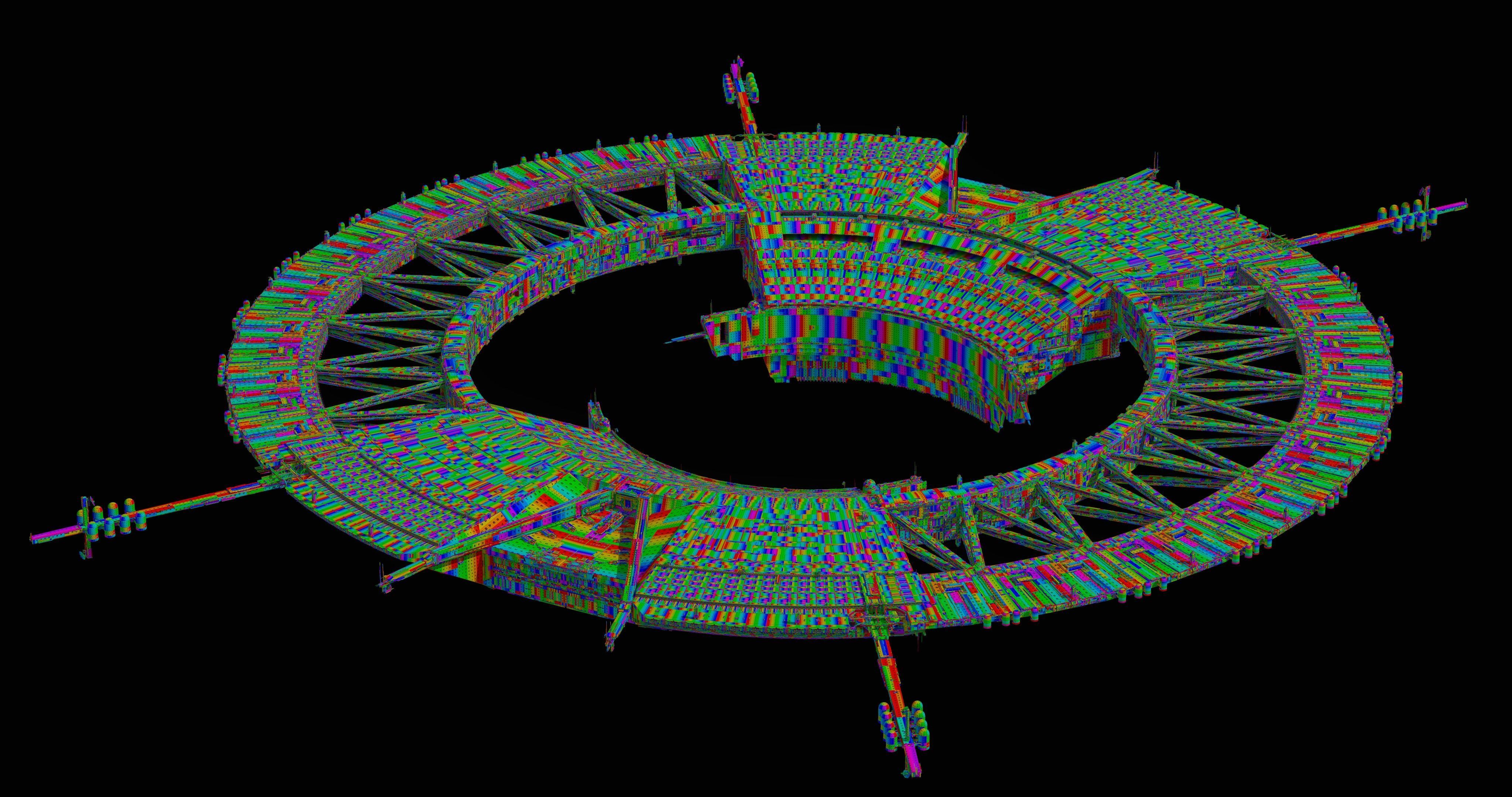 SHIELD GATE BASE 3D model_23