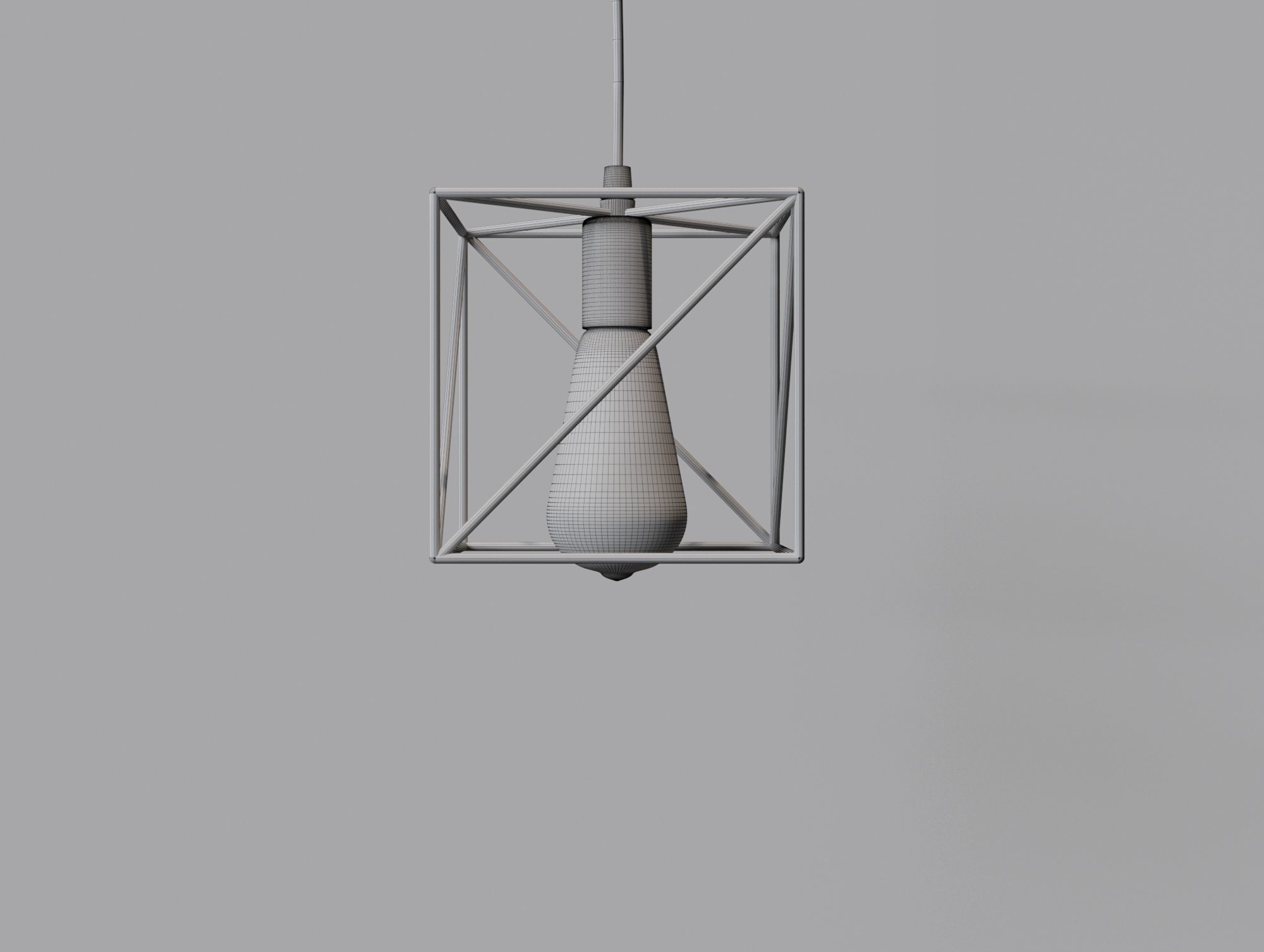 Light Bulb Cage 09 3D model_6