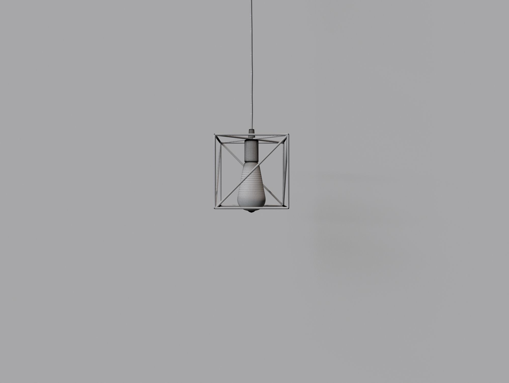 Light Bulb Cage 09 3D model_10