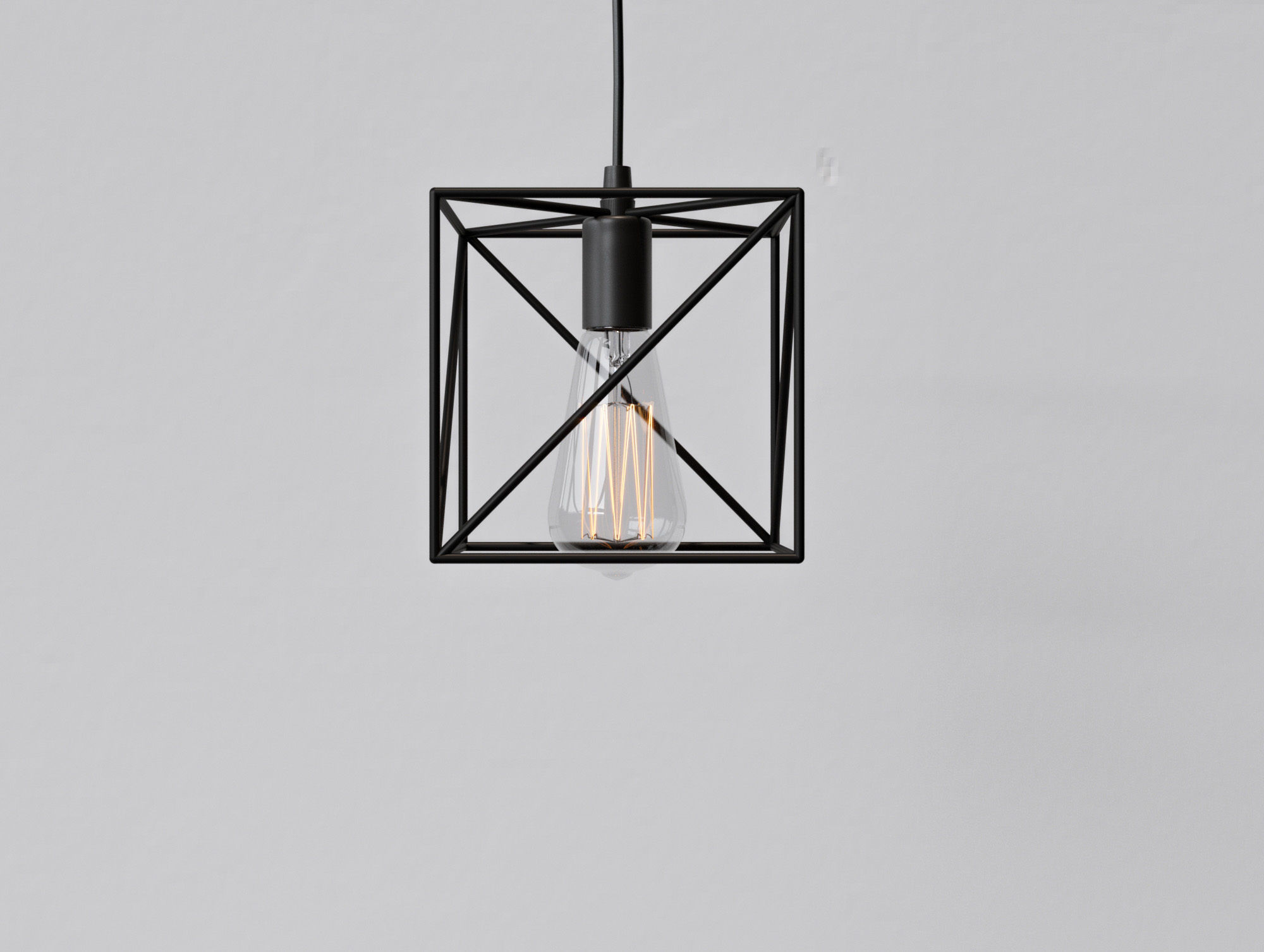 Light Bulb Cage 09 3D model_5