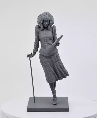 Cruella Emma Stone 101 dalmatian 3D print model