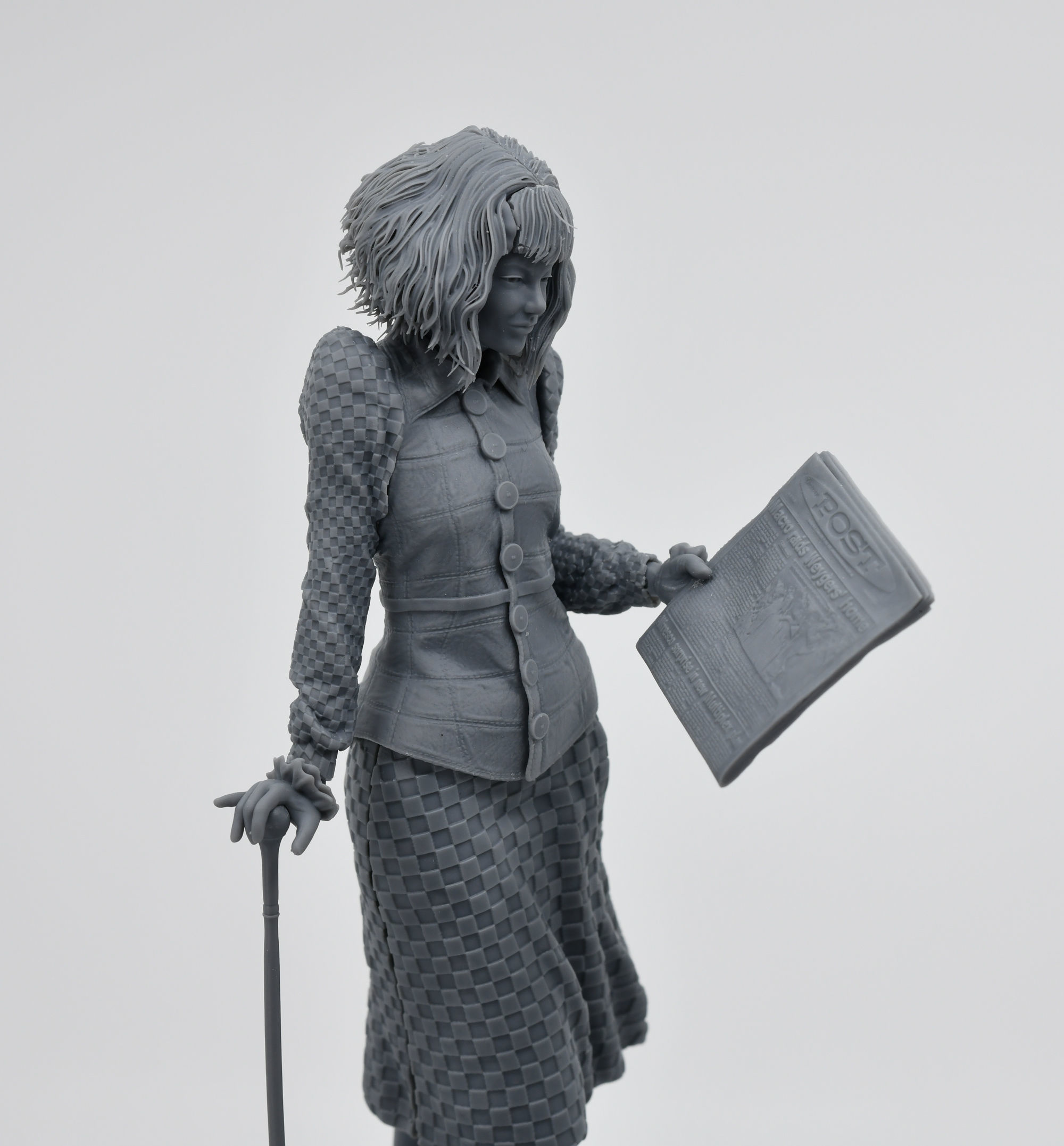 Cruella Emma Stone 101 dalmatian 3D print model_4
