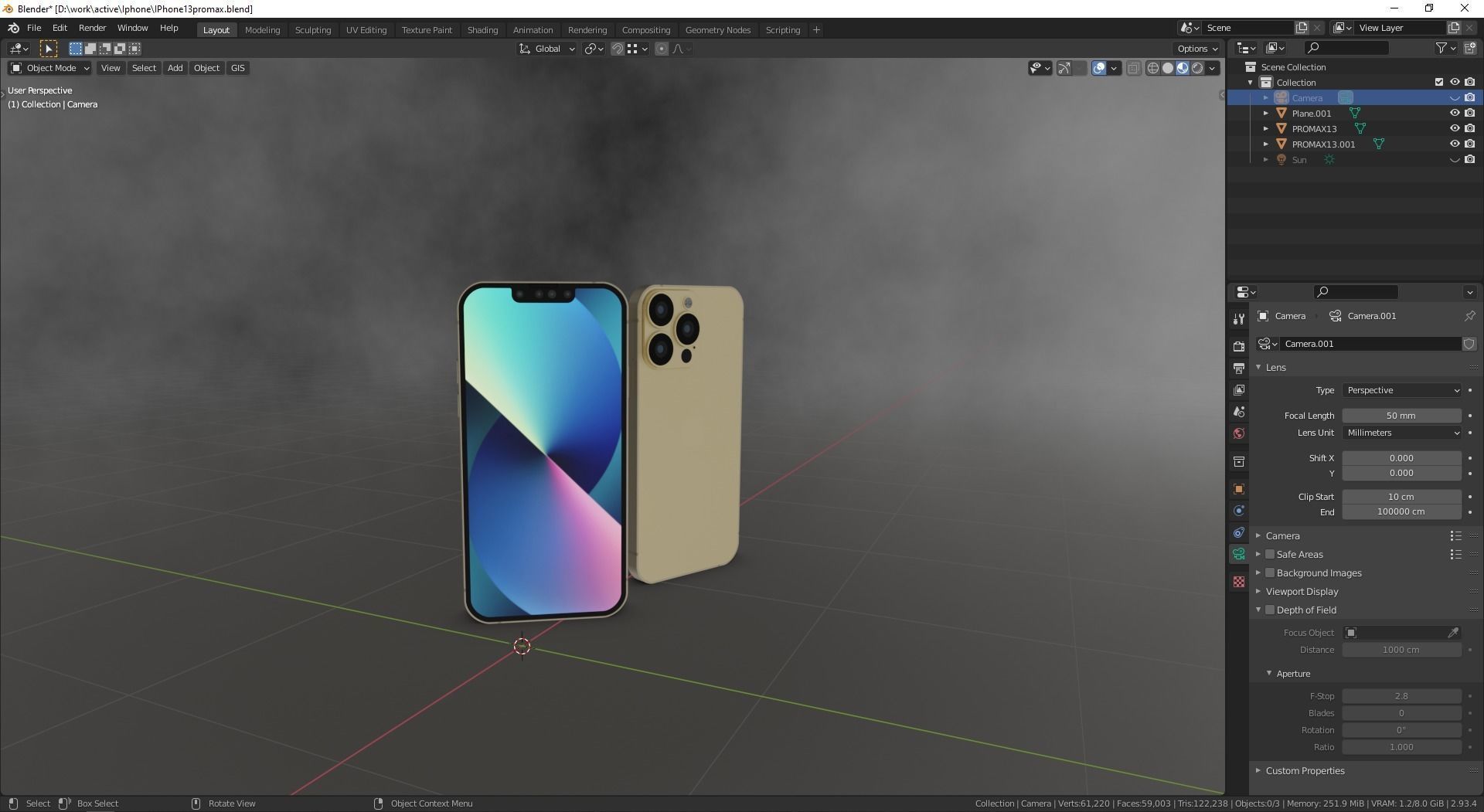 iPhone 13 Pro Max 3D model_5
