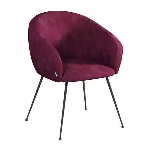 Deephouse Chair Courchevel Low-poly 3D model