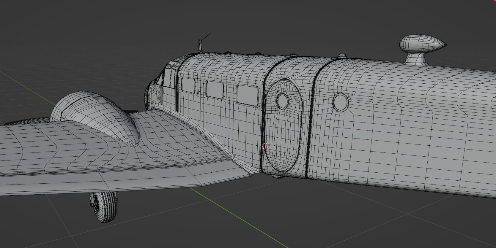 Beechcraft Model 18 3D model_15