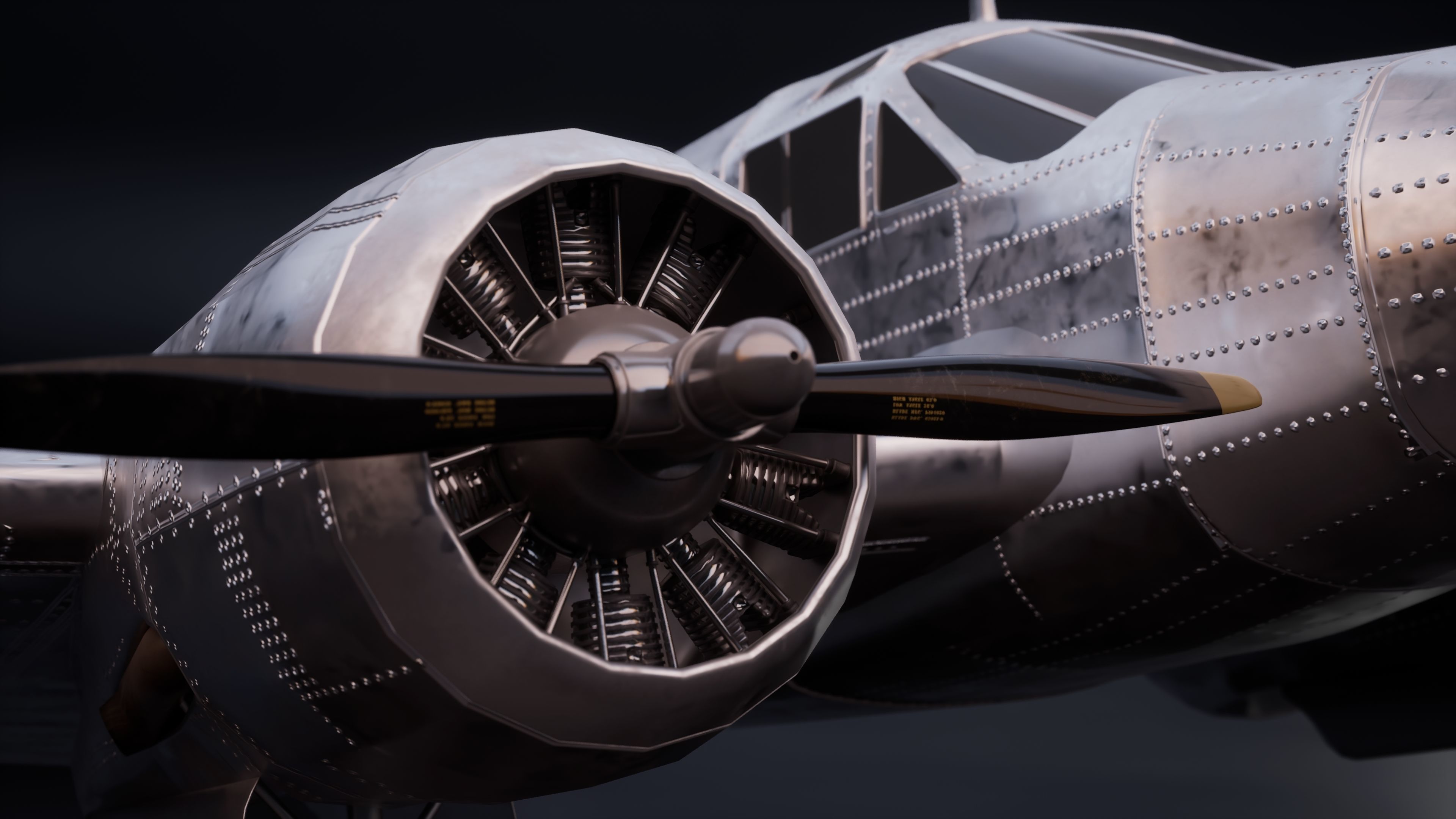 Beechcraft Model 18 3D model_7