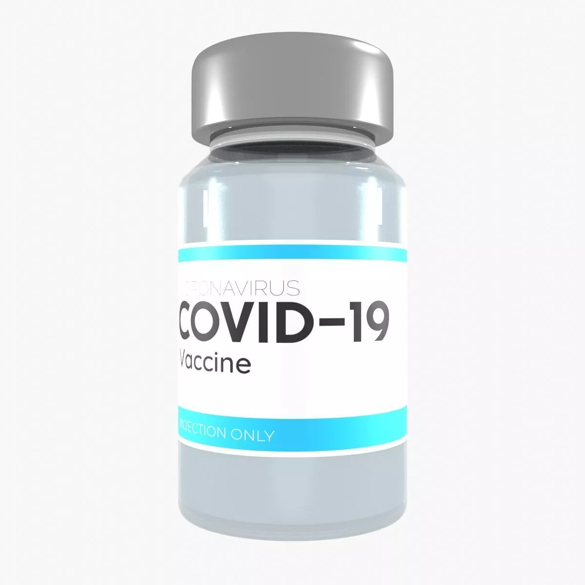 Vaccine Bottle 3D model
