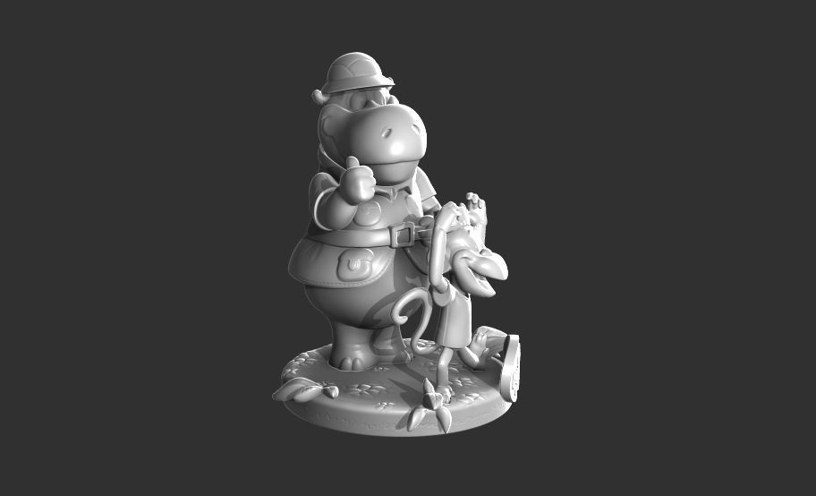 Peter Potamus and So-so 3D print model_21