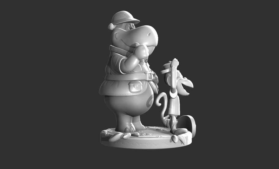 Peter Potamus and So-so 3D print model_22