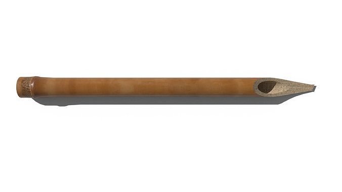 Persian Reed Pen Low-poly 3D model