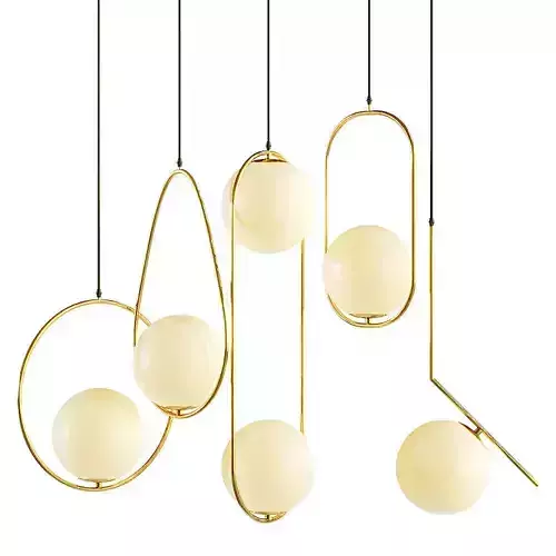 Aliexpress ring pendant lamp set