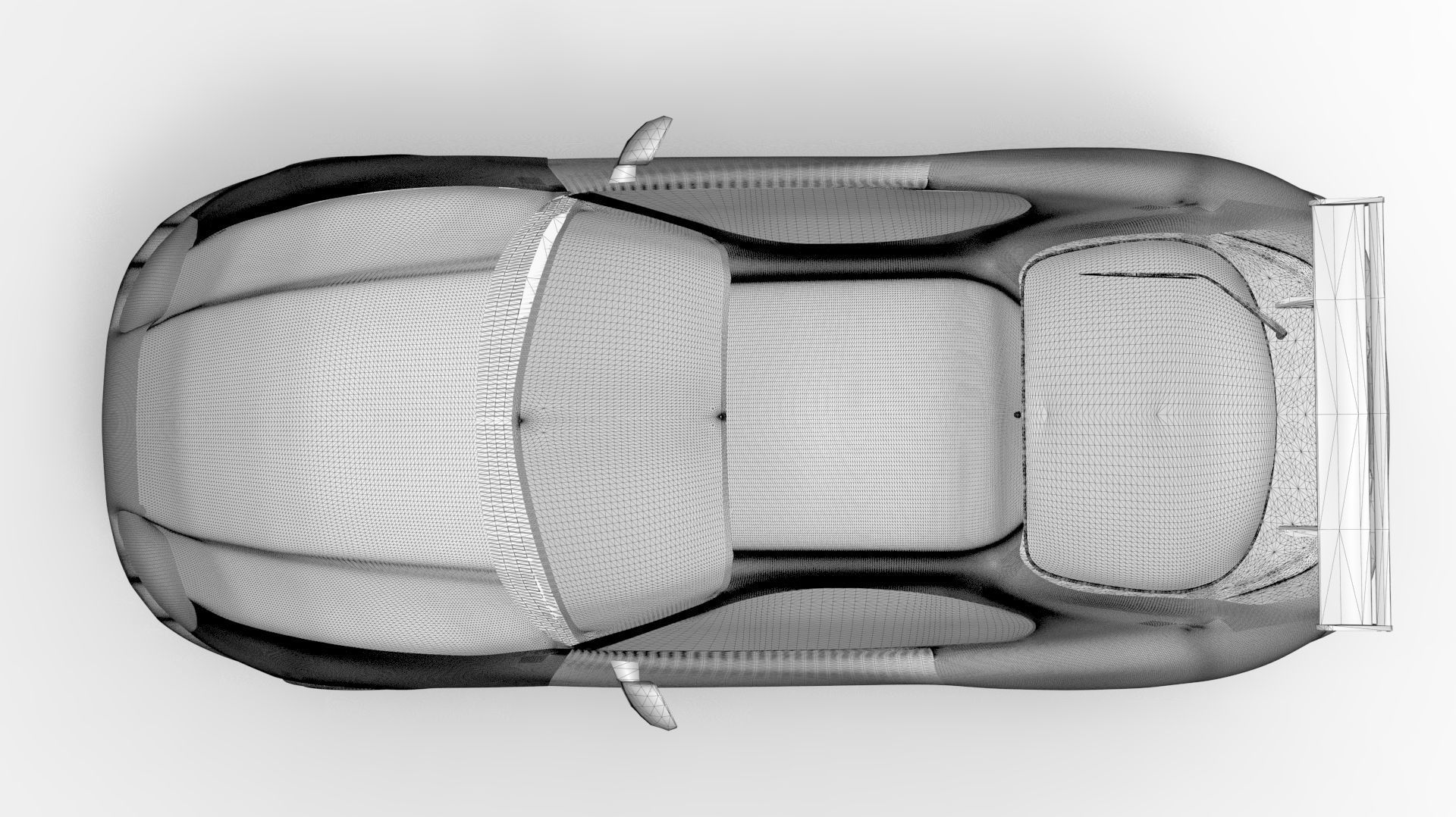 Toyota Supra Mk4 3D Free 3D model_15