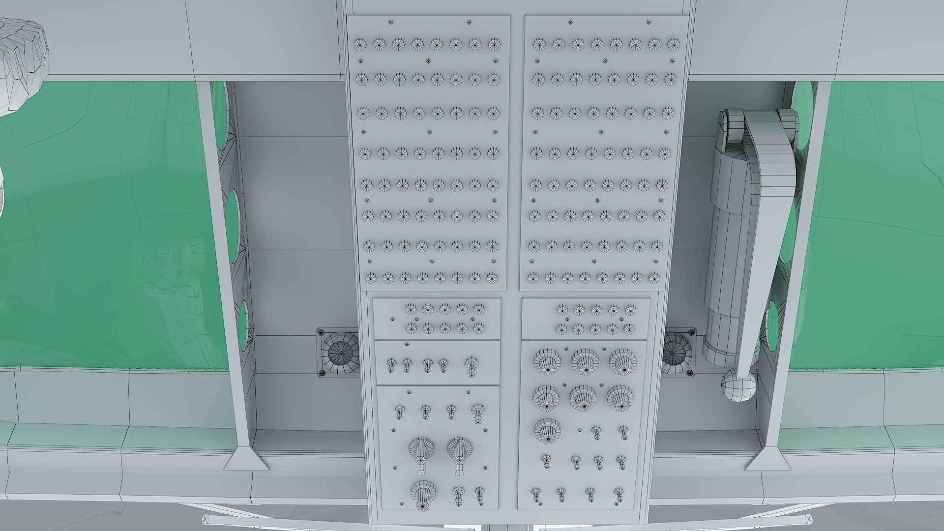 helicopter Bell-412 NYPD Low-poly 3D model_34