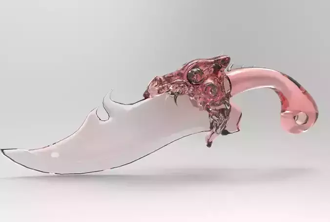 knife dragon 3D print model