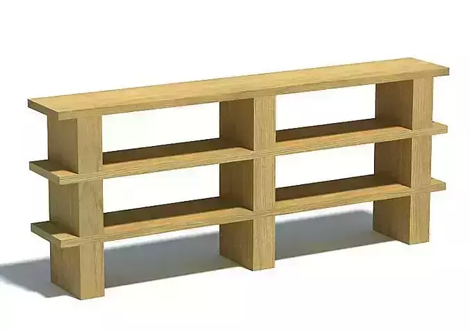 Wooden Storage Shelves
