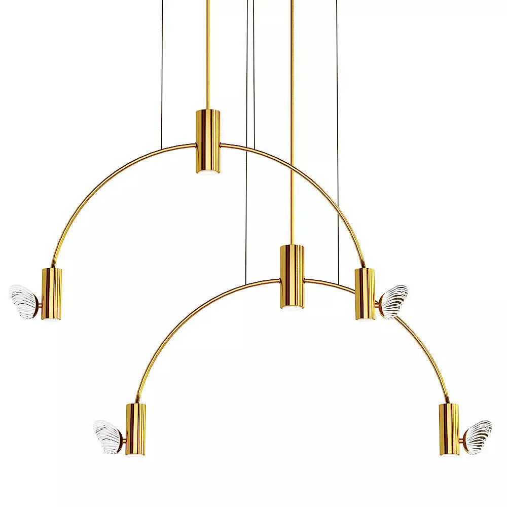 Lampatron Babetta Arc pendant lamp 3D model_0