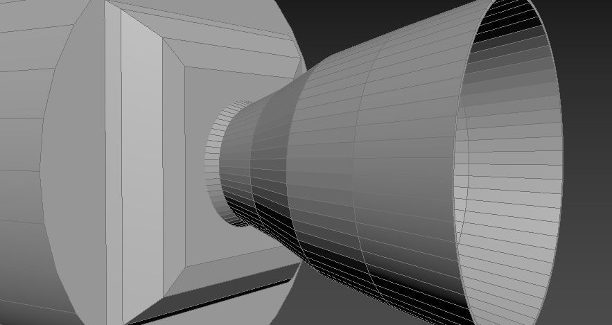 Apollo command Service module and Lunar Module 3D model_4