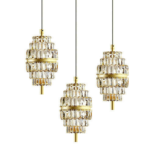 Lampatron Floral pendant lamp 3D model