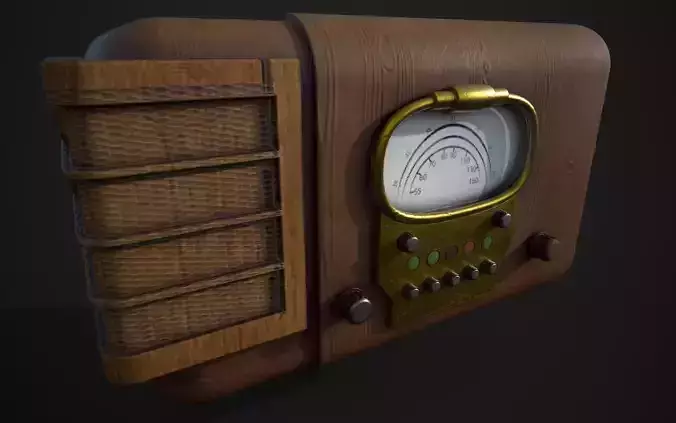 Stylized Old Radio
