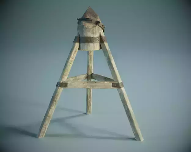 Judas Cradle PBR Low-poly 3D model