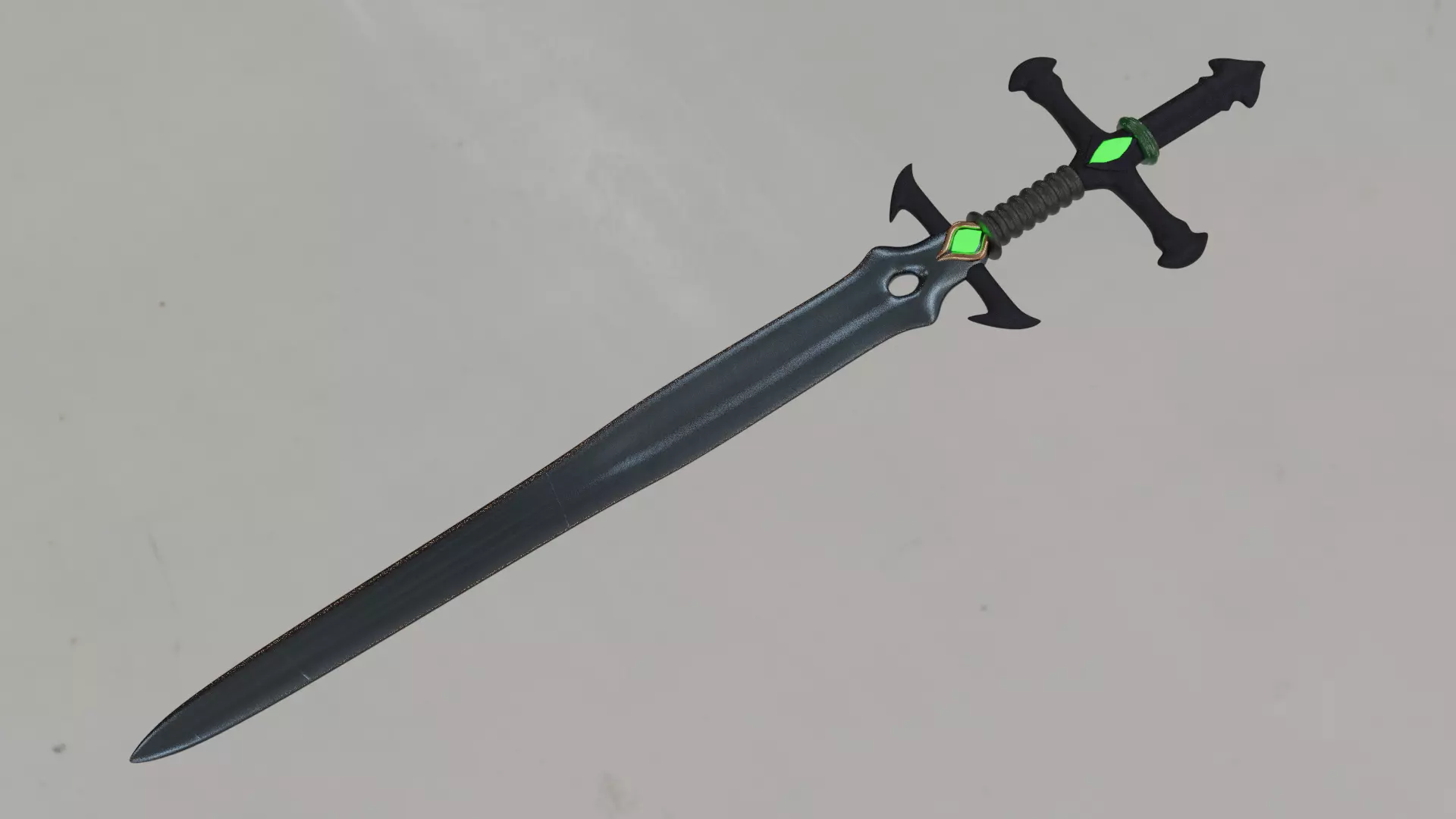 Ruination Sword For 3d printing Free 3D print model