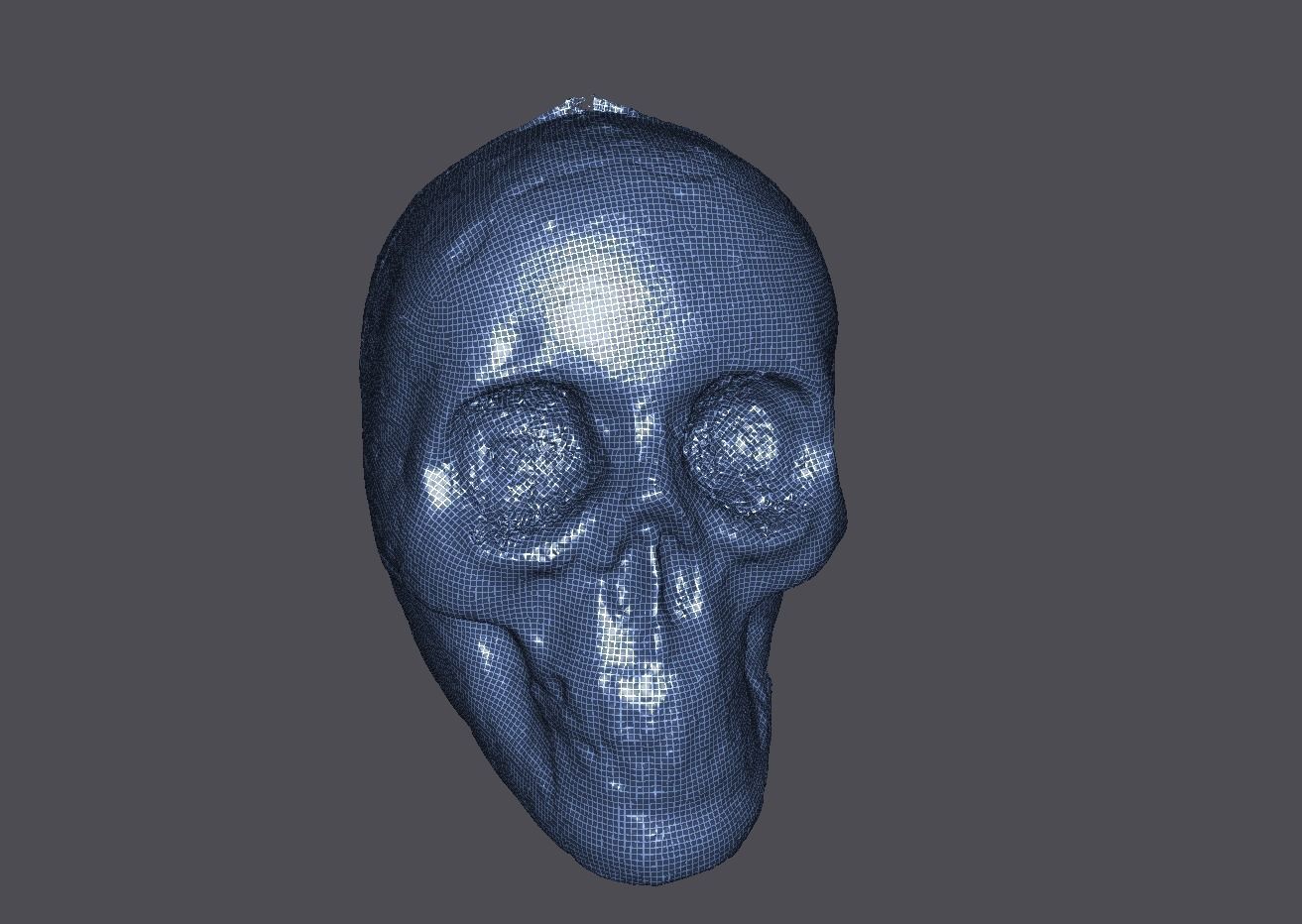 Realistic high resolution human Skulls 3D model_10