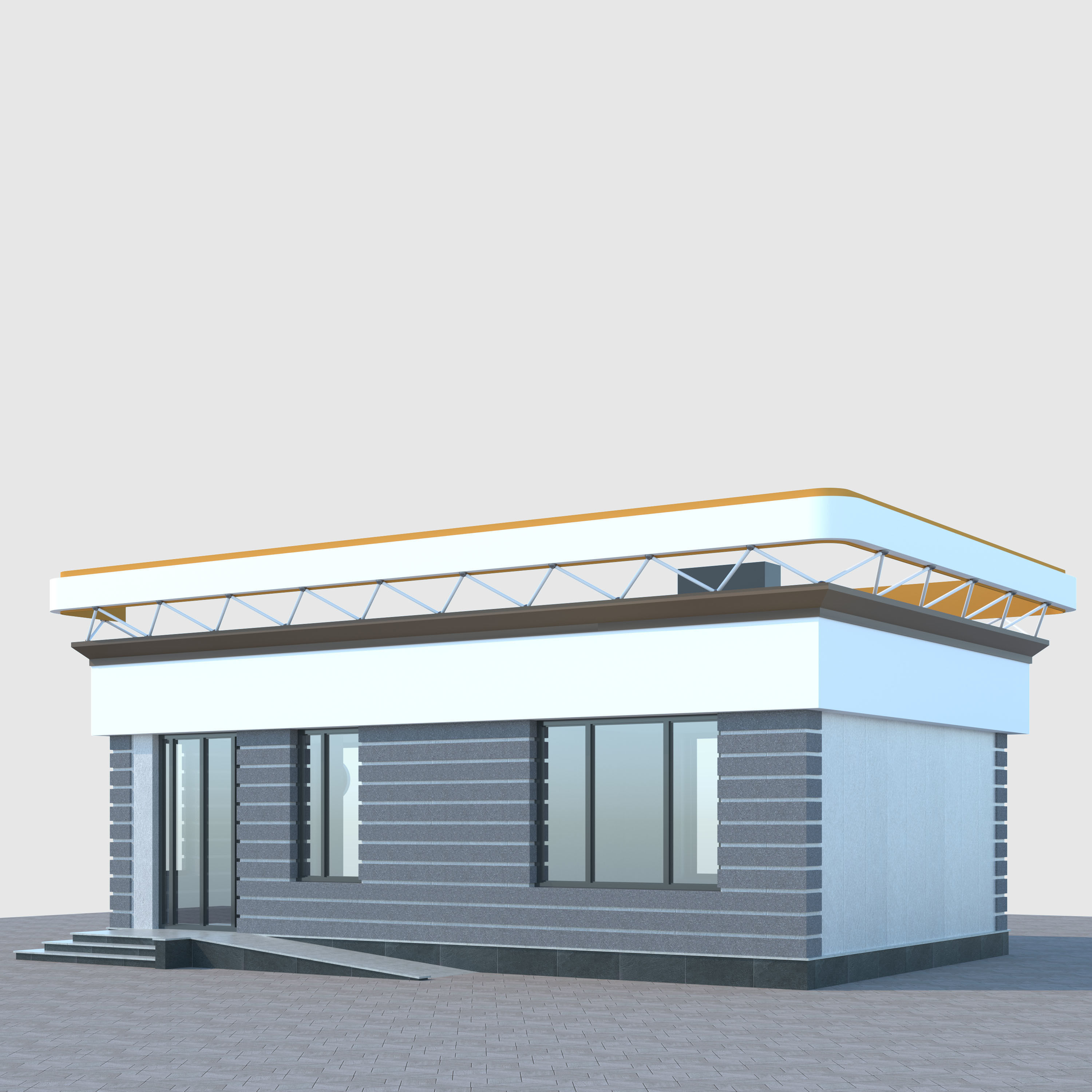 Punkt kontrolny 3D model_4