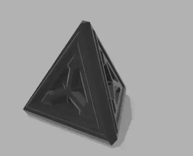 Holocron Sith Inspired 3D print model