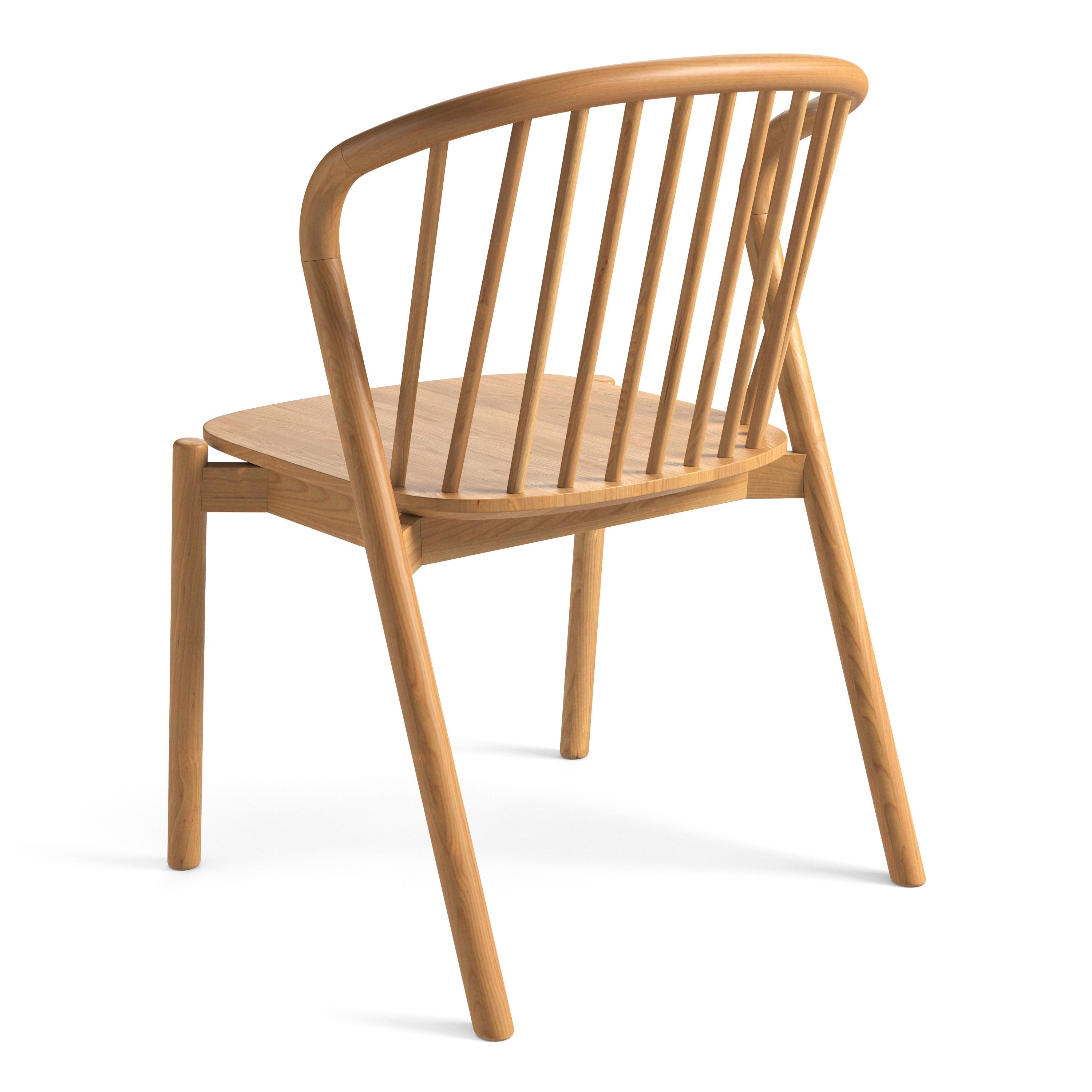 Table and chairs MADE 3D model_2