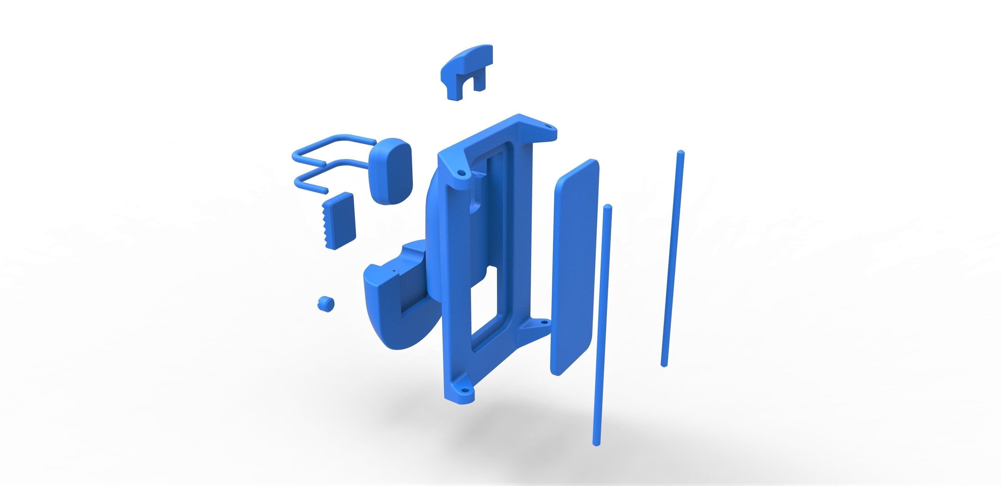 Belt locator from the movie Hellboy 2004 3D print model_21