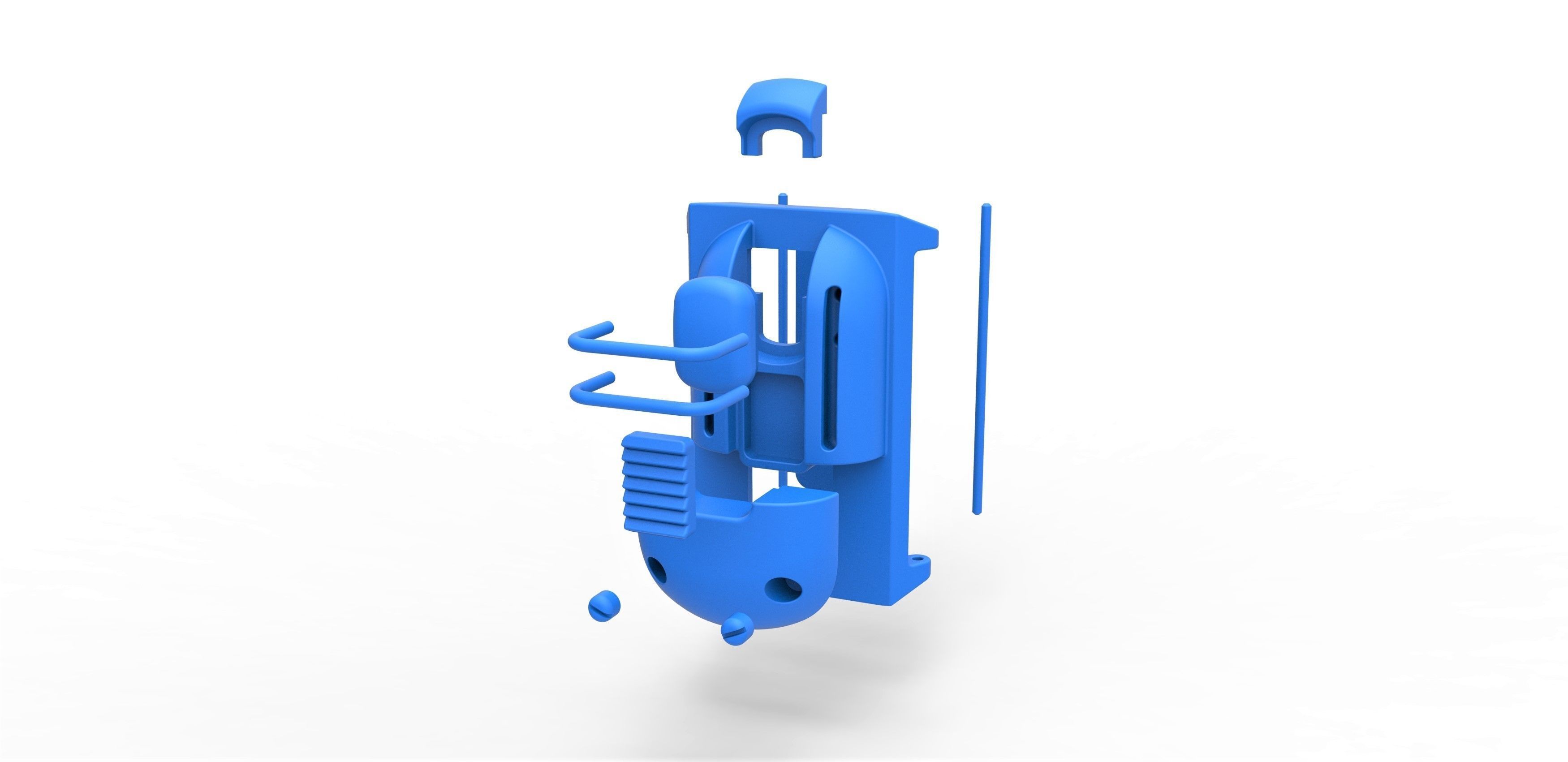 Belt locator from the movie Hellboy 2004 3D print model_19