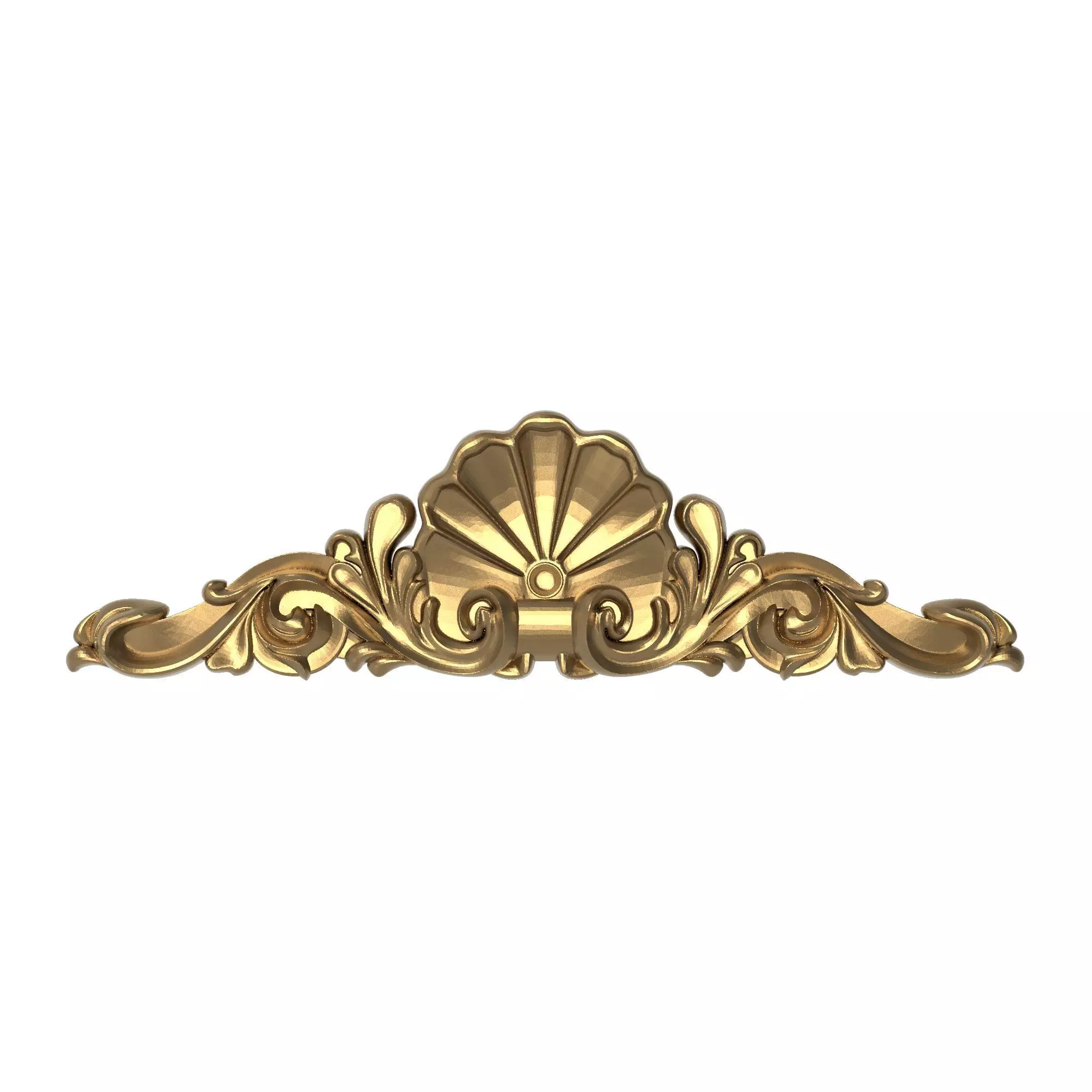 decorative pattern ready for 3D printing 3D model_0