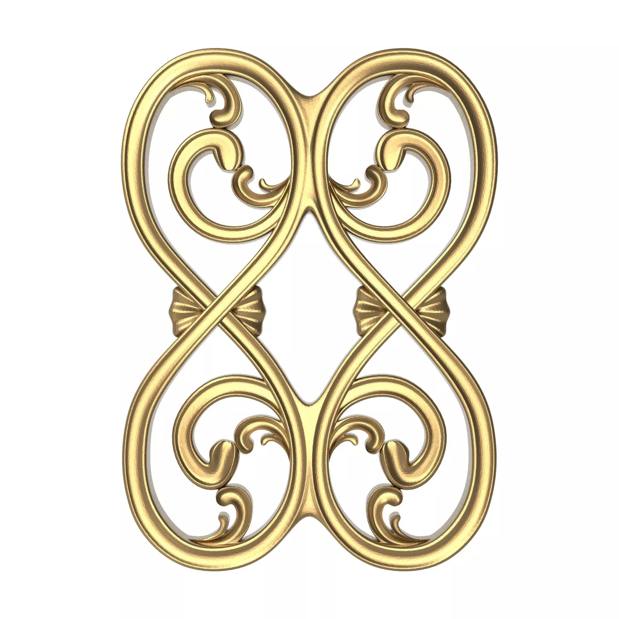 decorative pattern ready for 3D printing 3D model