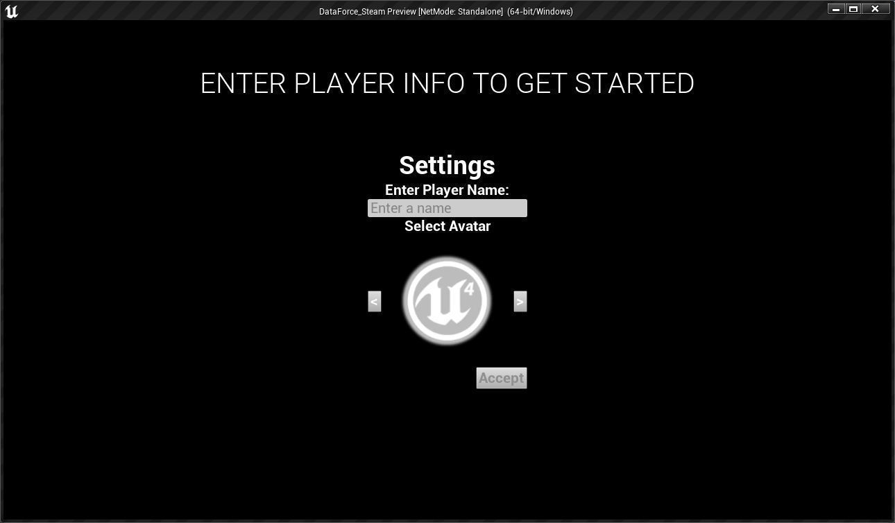 Unreal Engine Blueprint Multiplayer Starter Project Template Free low-poly 3D model_11