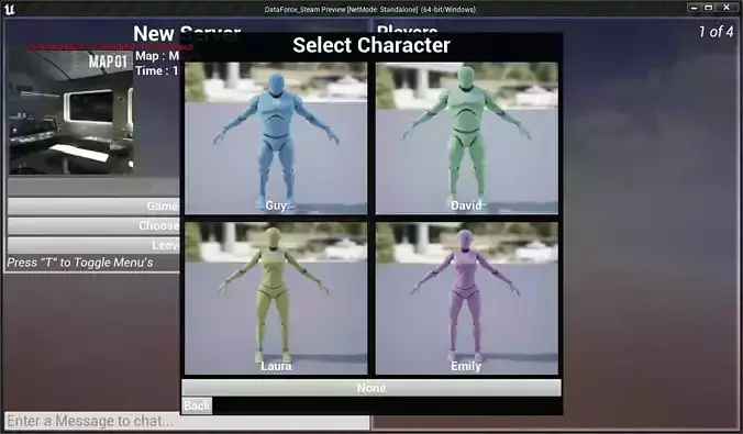 Unreal Engine Blueprint Multiplayer Starter Project Template Free low-poly 3D model Unreal Engine Blueprint Multiplayer Starter Project Template Free low-poly 3D model