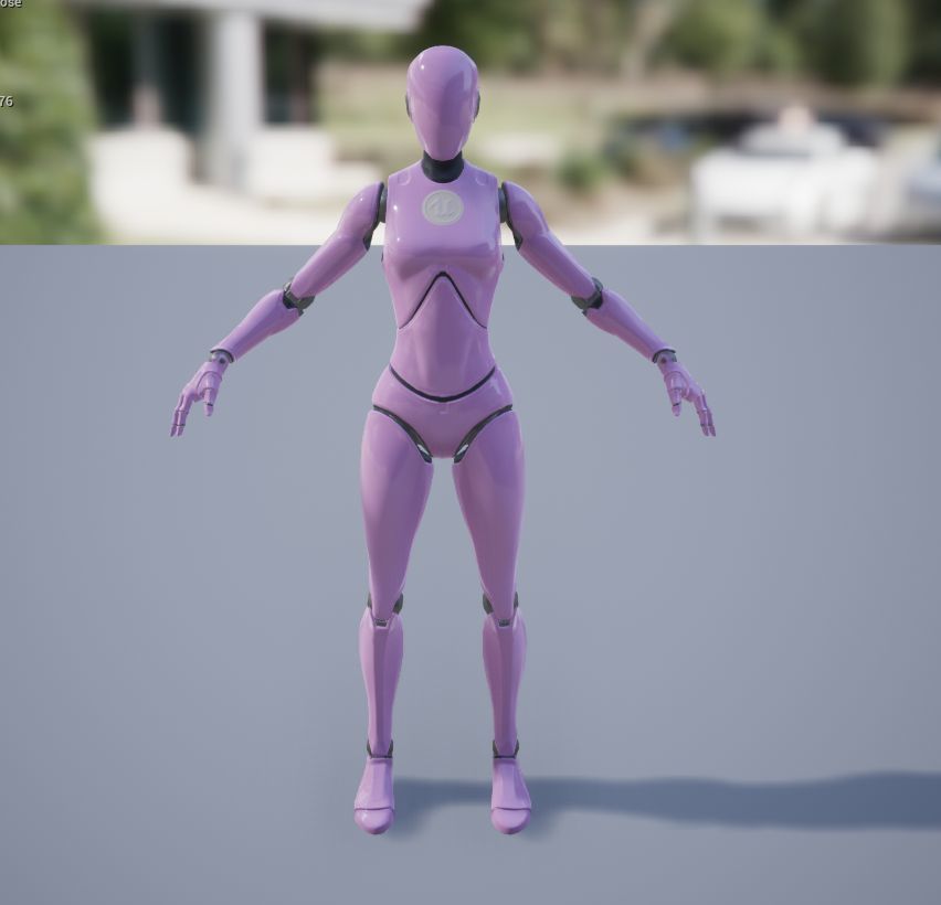 Unreal Engine Blueprint Multiplayer Starter Project Template Free low-poly 3D model_6