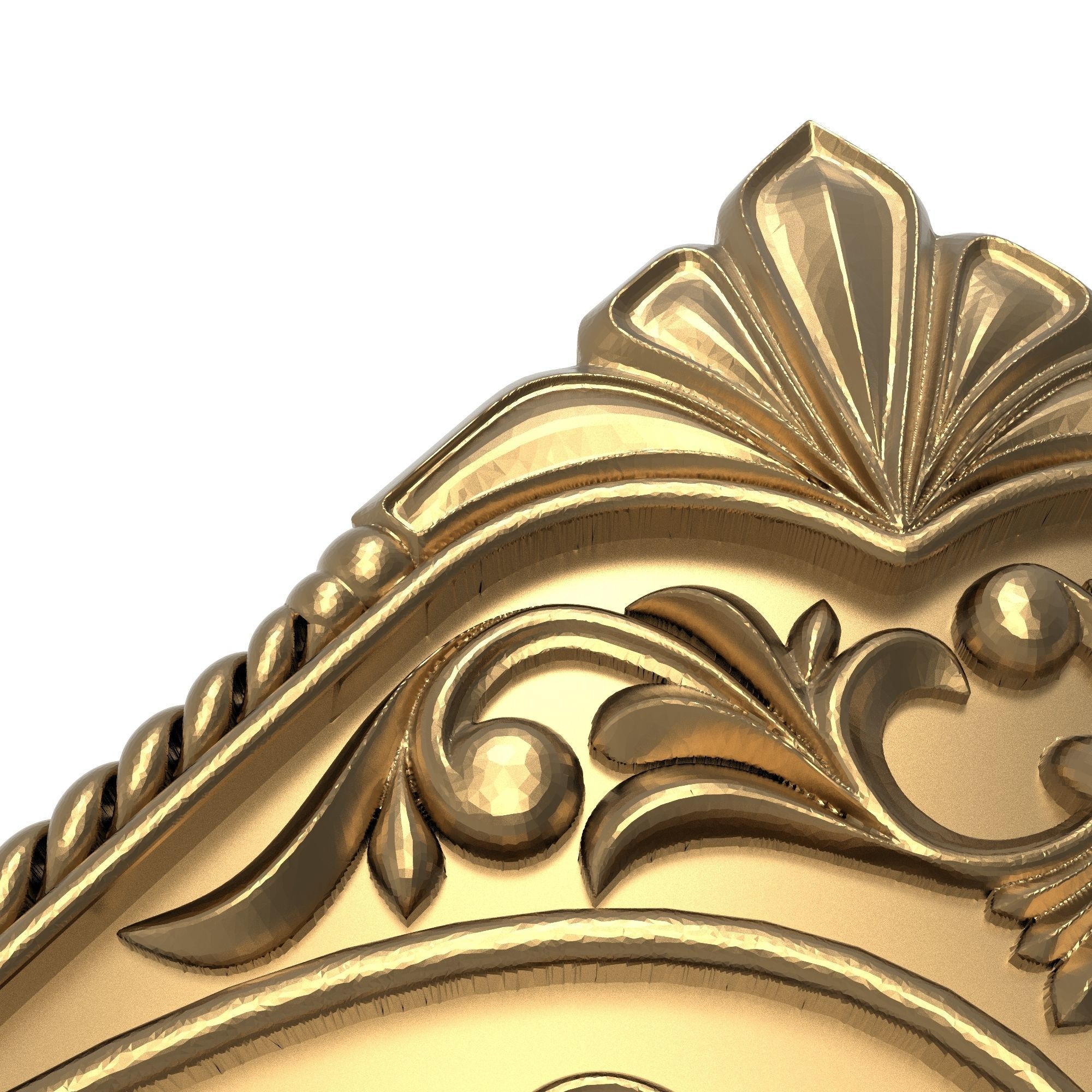 decorative pattern ready for 3D printing 3D model_5