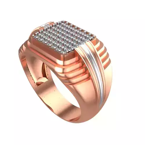 085 - Indian Style Gents Ring