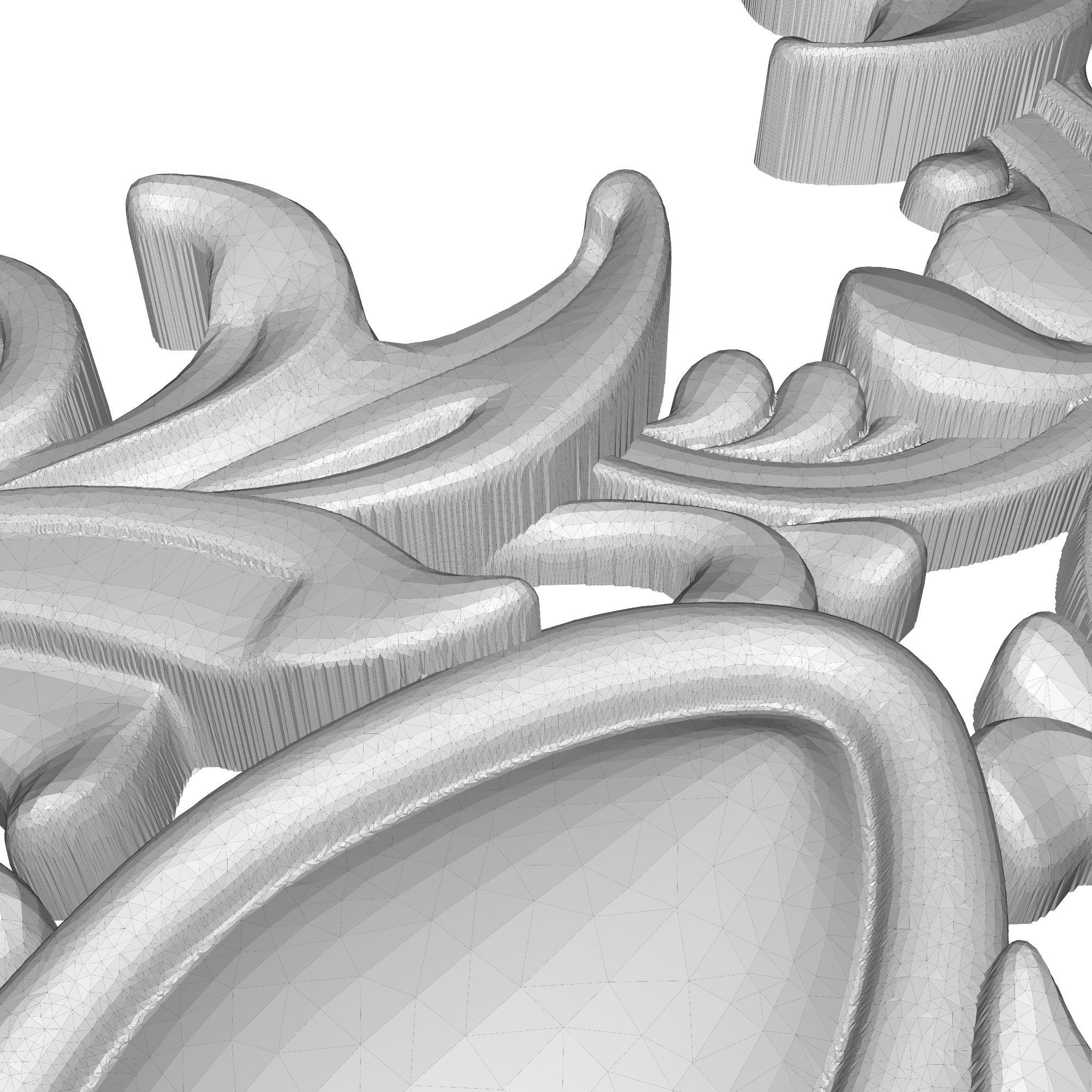 decorative pattern ready for 3D printing 3D model_7