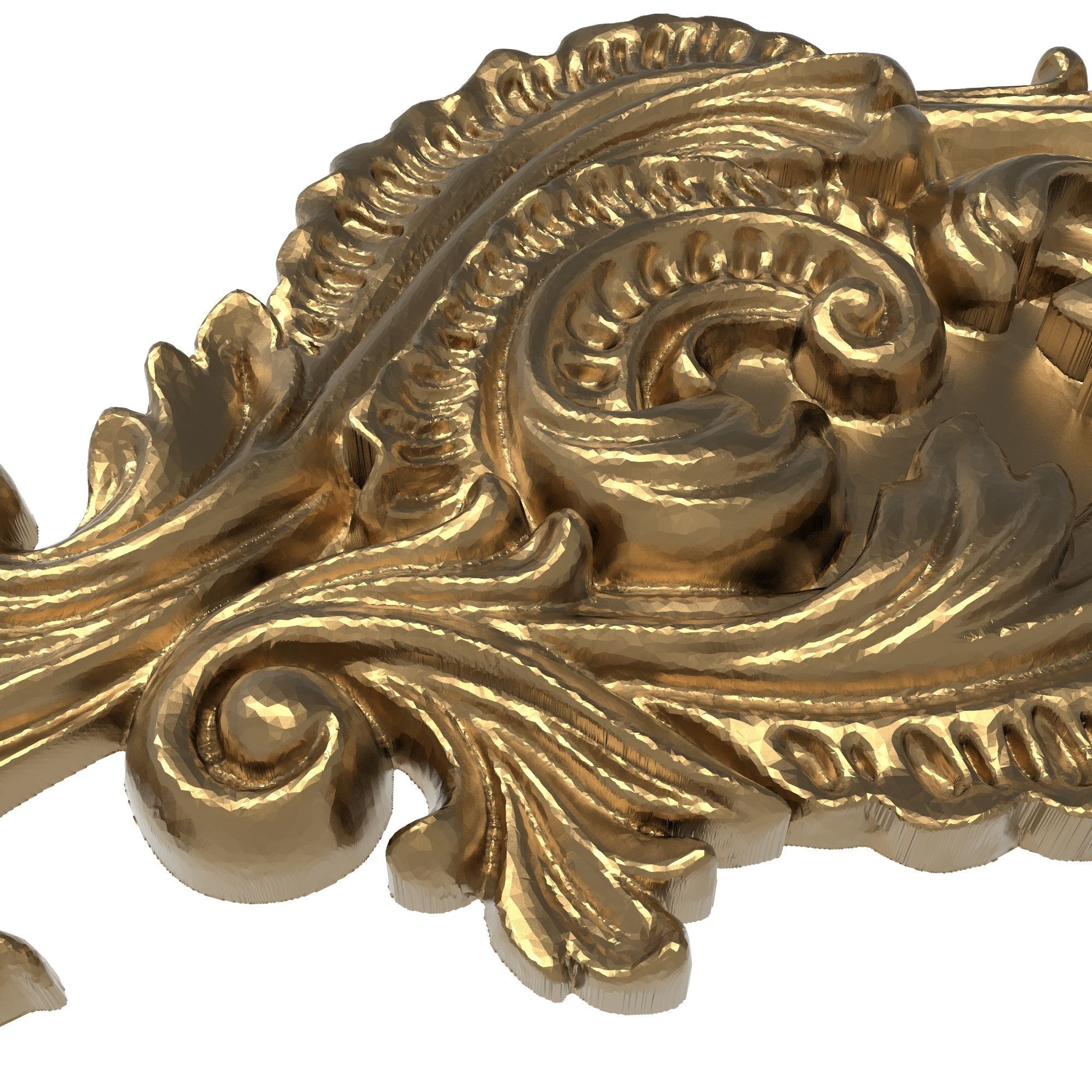 decorative pattern ready for 3D printing 3D model_2