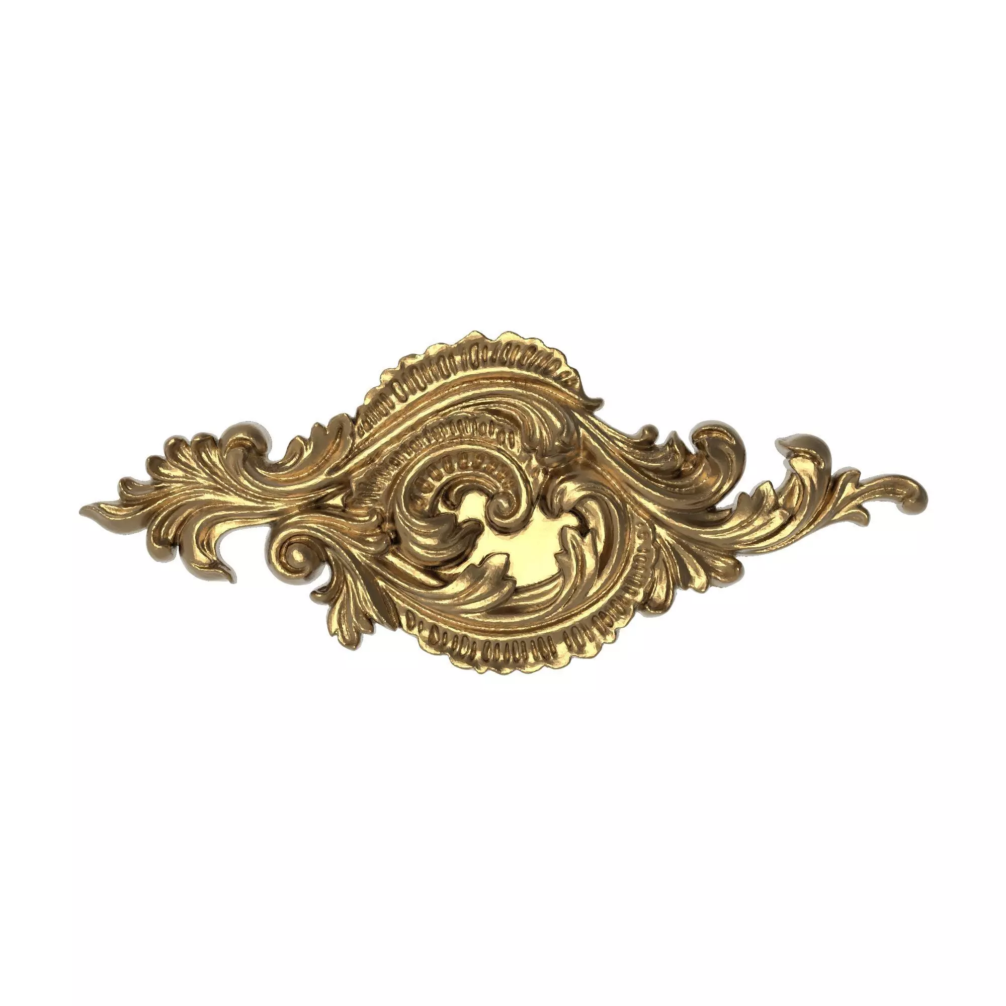 decorative pattern ready for 3D printing 3D model_0