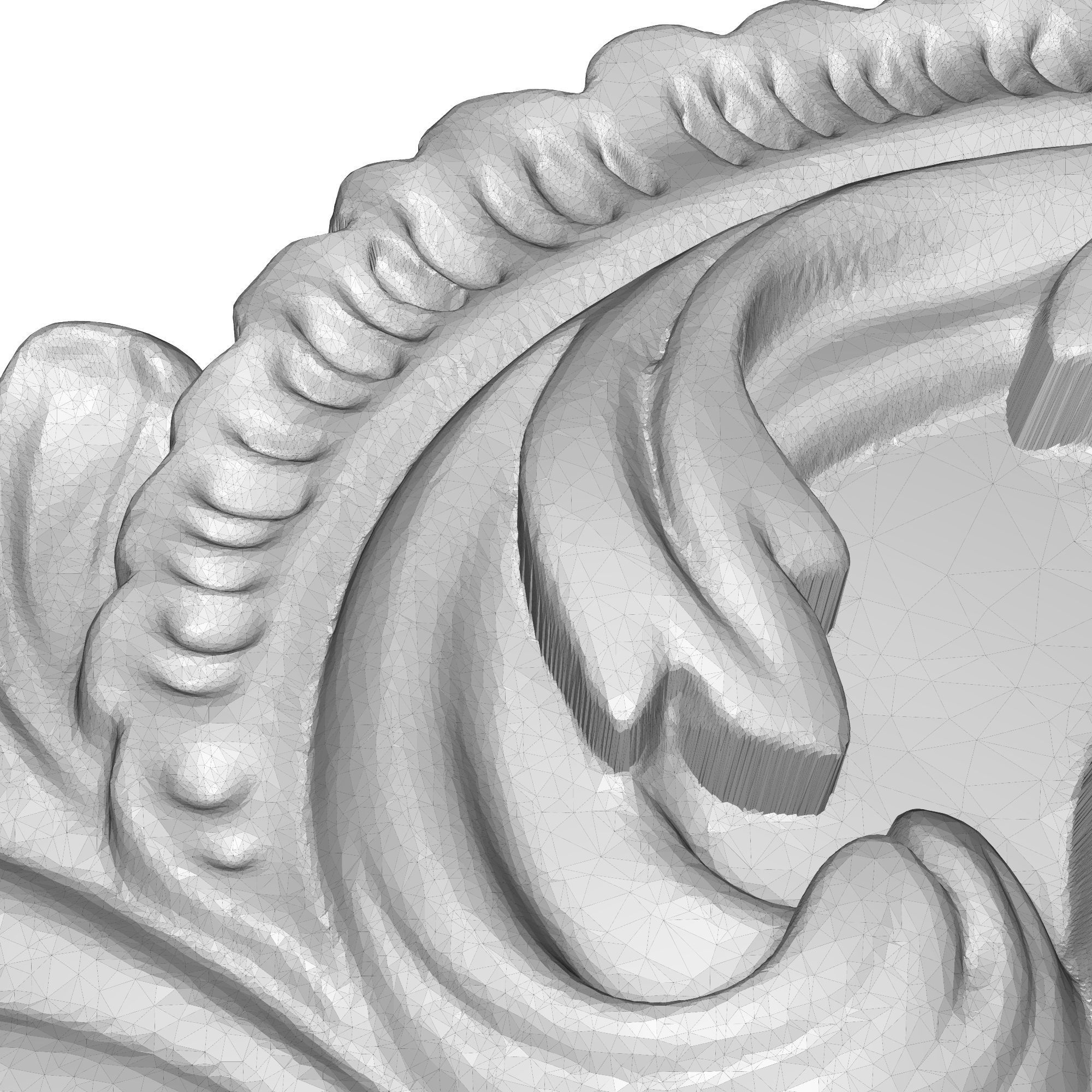 decorative pattern ready for 3D printing 3D model_8