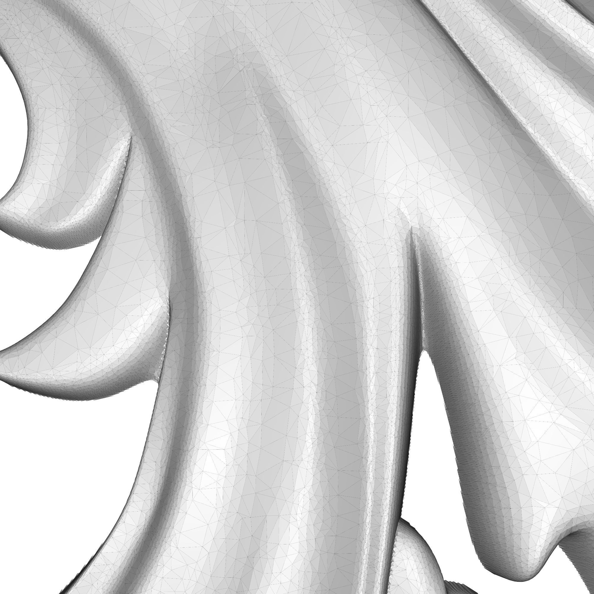 decorative pattern ready for 3D printing 3D model_6