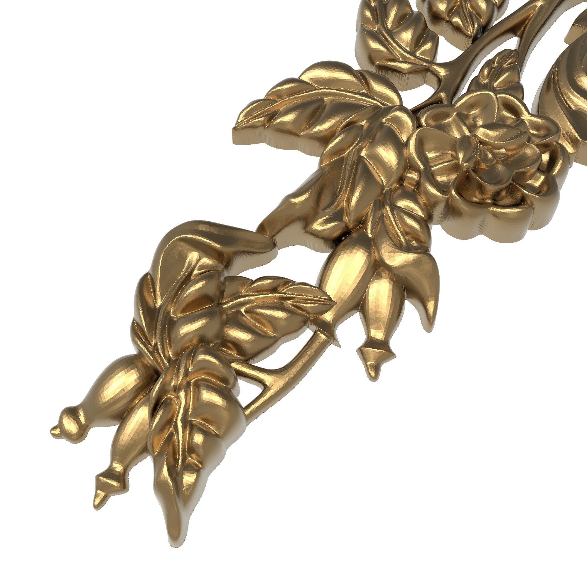 decorative pattern ready for 3D printing 3D model_1