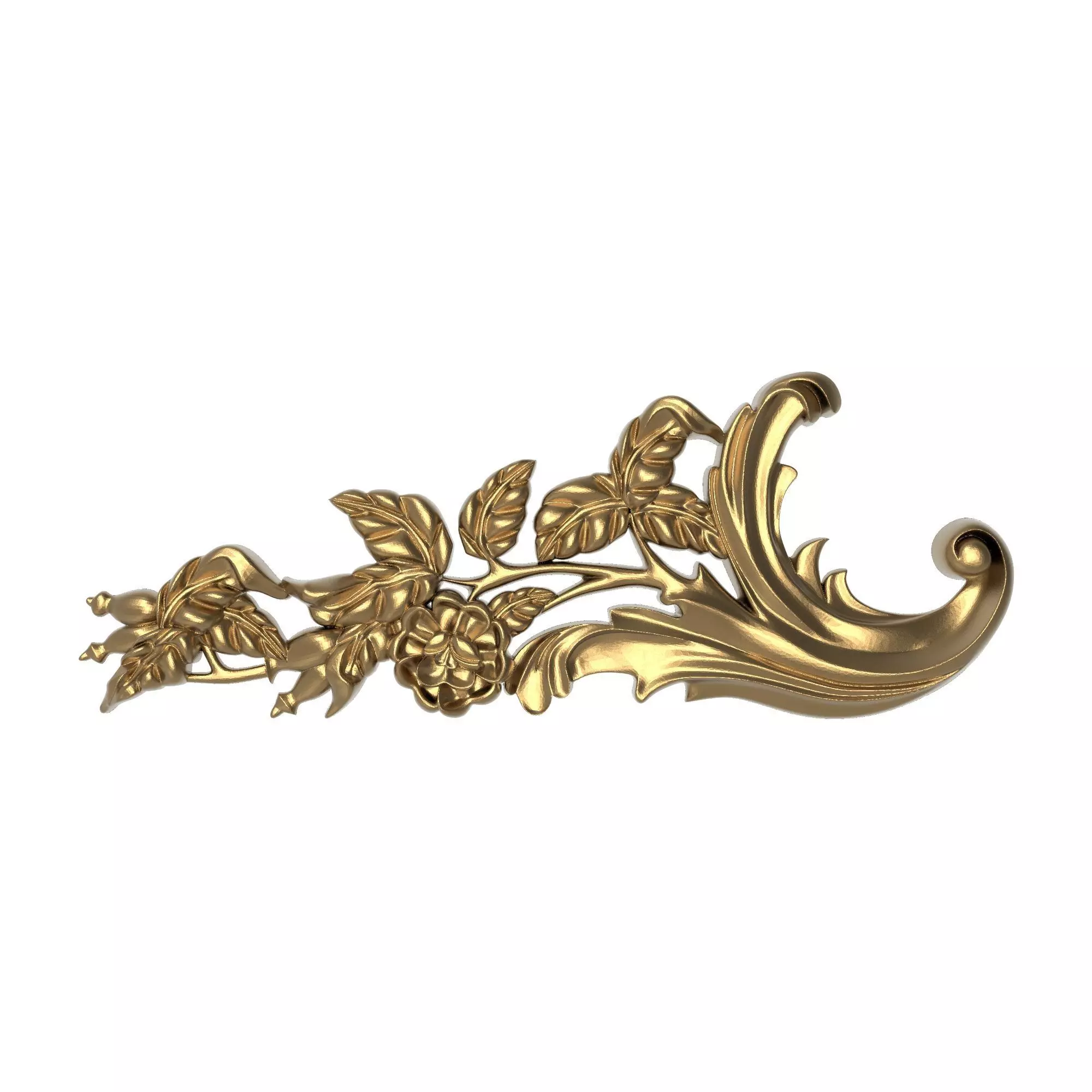 decorative pattern ready for 3D printing 3D model_0