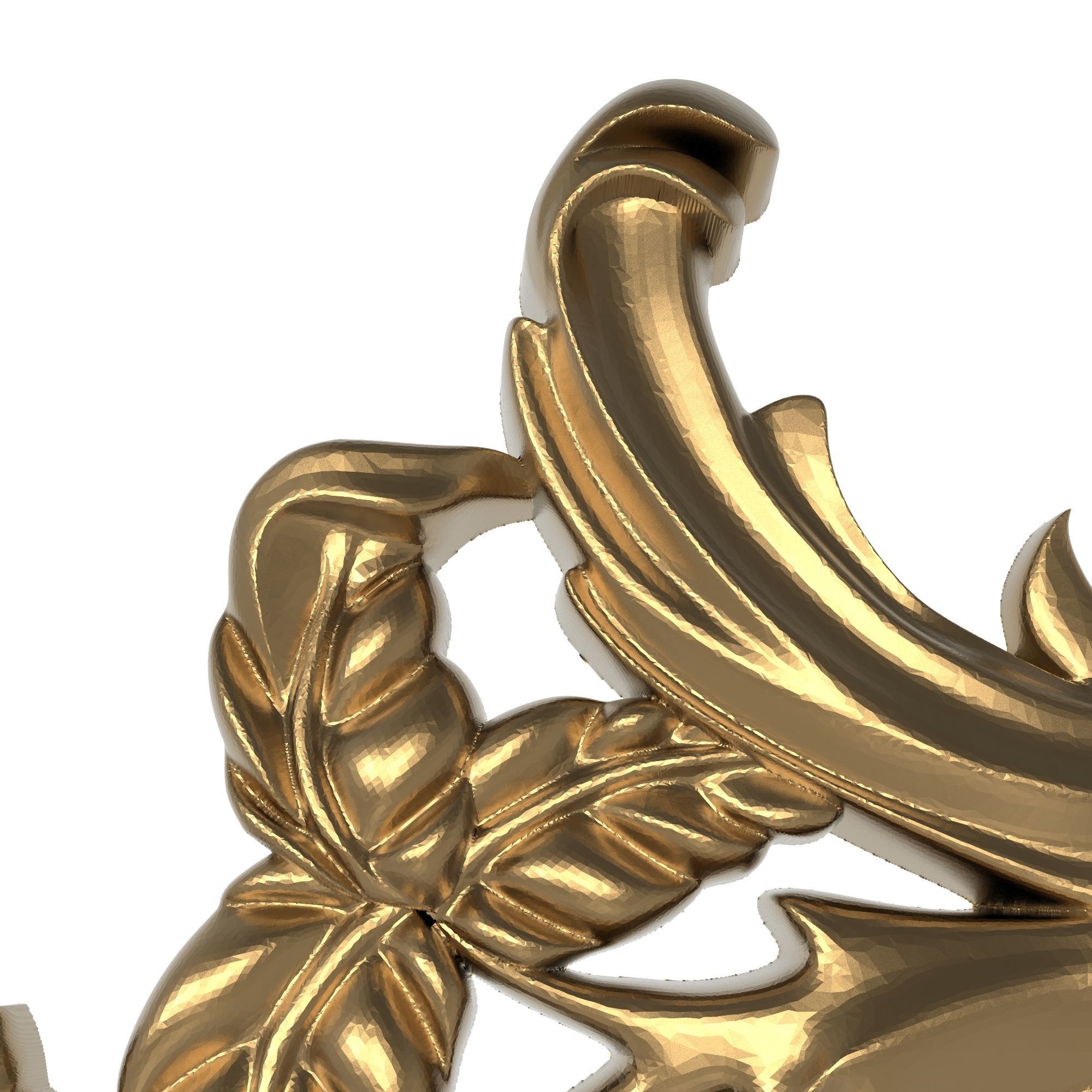 decorative pattern ready for 3D printing 3D model_2