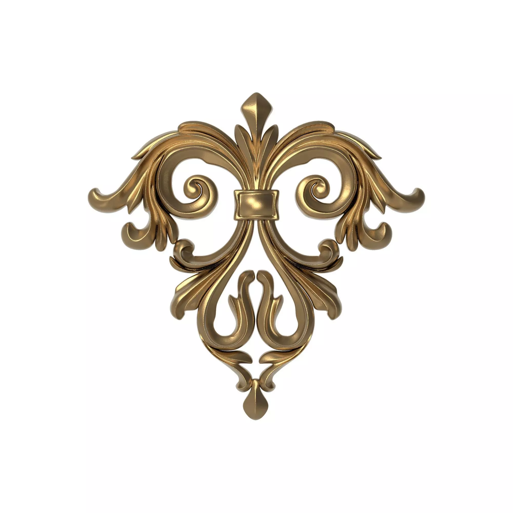 decorative pattern ready for 3D printing 3D model_0