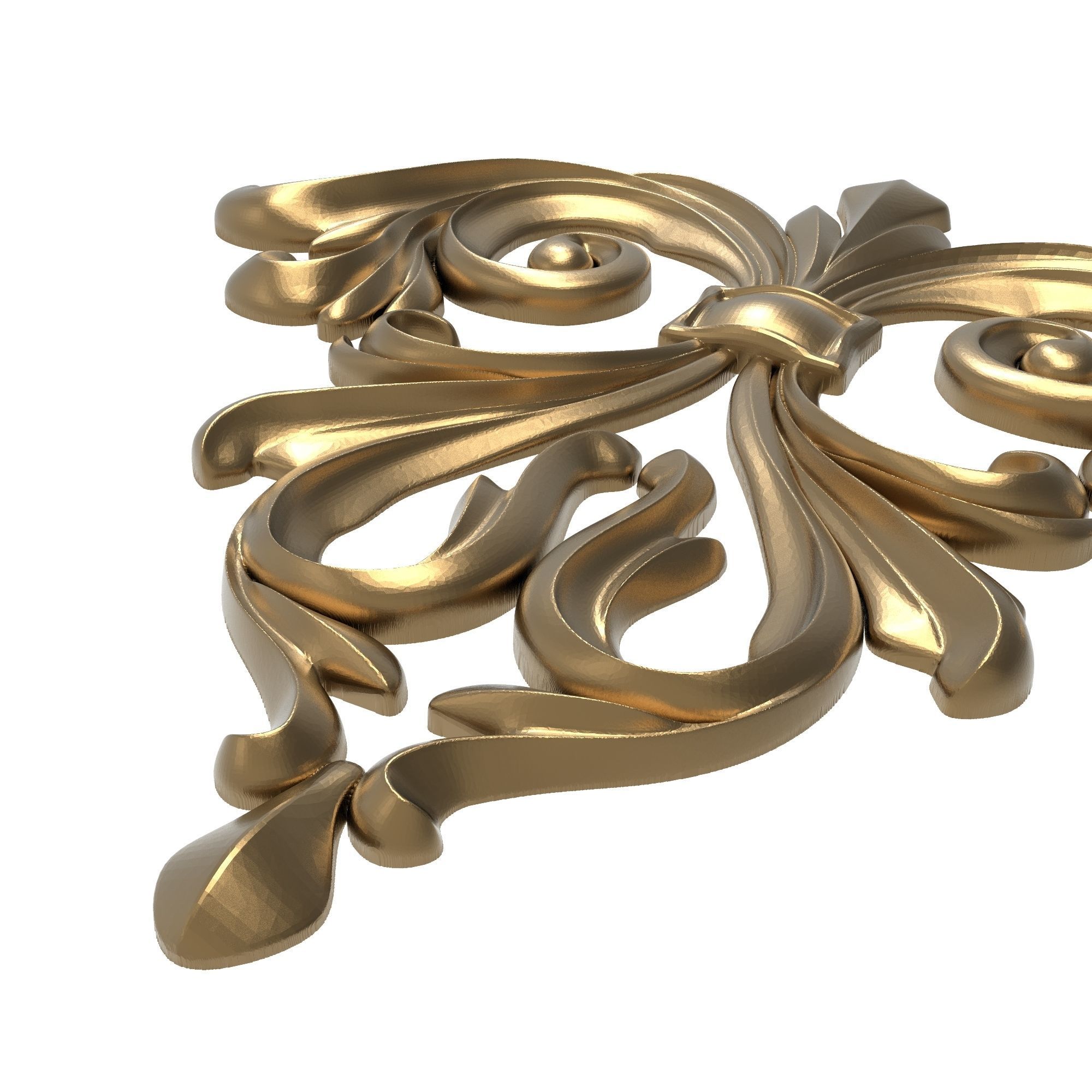 decorative pattern ready for 3D printing 3D model_2